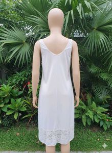 Vintage Lace Trim Slip Dress