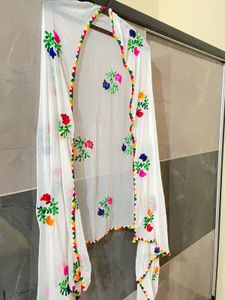 Handmade Embroidered Dupatta