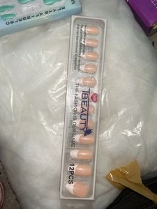 Stick on French manicure Nail set