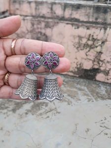 Oxidised Earrings