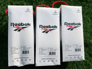 3 box only 349 combo Reebok Socks - New with Tags