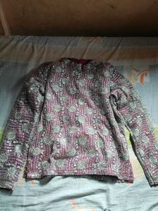 Elegant Lehenga blowse and golden top