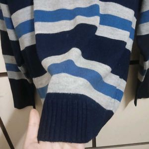 Striped Pullover Sweater