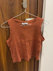 Cute Brown Tank Top