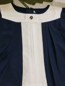 Cute Navy Blue Dress GOOD FOR DIWALI