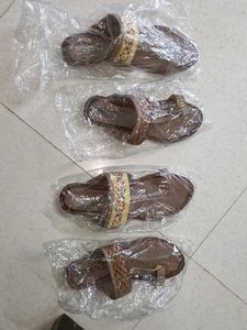 Jaipuri Nagra Jutti Set Of 2 (Multicolored)