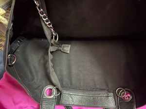 Chanel Inspired Black Tote Bag