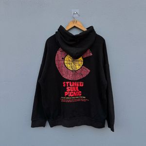 Black Graphic Hoodie