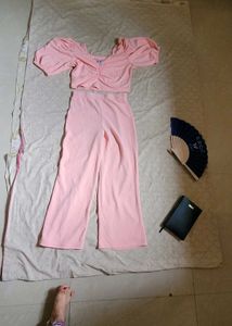 Trendy Co-ord Set | Size M | Light Pink