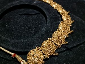 Golden Artificial Necklace