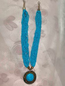 Turquoise Beaded Necklace