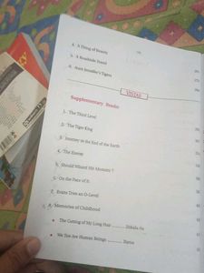 12th English Pass Book