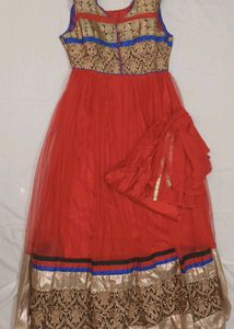 gown type anarkali suit