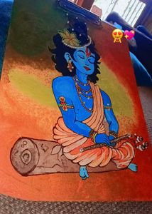 Krishna Art Print