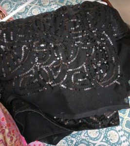 Partywear Heavy Sequence Saree