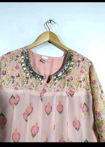 Flared A Line Kurta With Fullll Lining