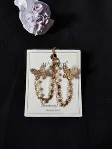 Butterfly Chain Earrings