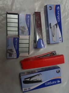 Kangaro STAPLER (SET/Combo) No. 10 And HD-10D, STAPLER PIN 2 Box