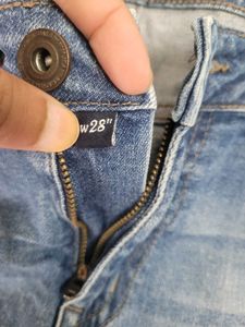 Blue Jeans Ankle Length