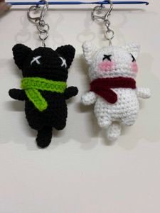 Couple cat Crochet [set of 2 ]