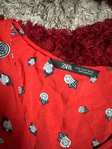 Indo western zara kurti top