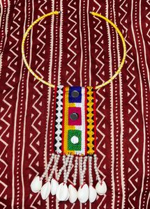 🌟 Handcrafted Tribal Hasli Necklace – ₹600/-