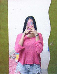 Pink Knit Top