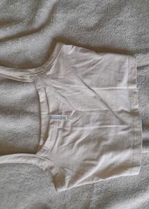 H&amp;M cropped strappy top