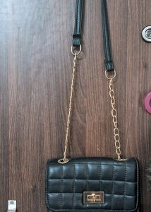 Black Party Wear Sling Bag
