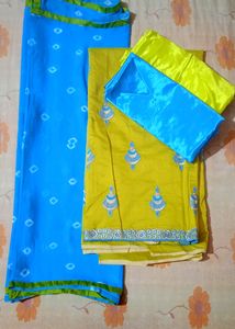 Chanderi Dress Material