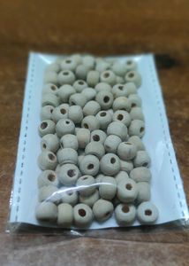 New Trending Wooden Beads And Blue, Black. 155B