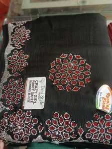 Fancy Embellished Sarees - Set of 3