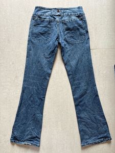 vintage low rise denims retro