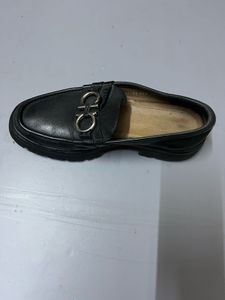 Ferragamo Black Loafers