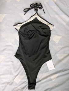 Chic Black Bodysuit - Unused With Tags