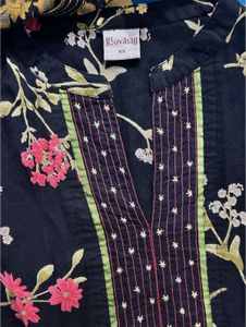 Suvasa Floral Print Kurta