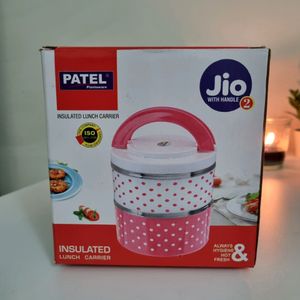 Insulated Lunch Carrier With Handle