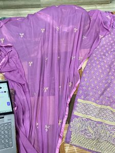 Partywear silk suit
