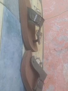 Casual Olive Green walkline Sandals