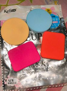 Keli Makeup Sponges (4 Count)