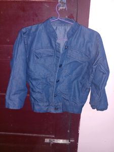 Denim Type Shrug