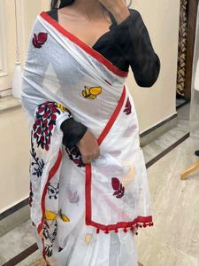 Elegant Floral Saree