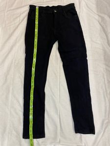 Jet Black Jeans In Size 28