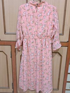 Floral Print Midi Dress