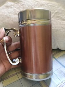 Steel Coffee Mug (With Cap)- Keeps It Hot,
