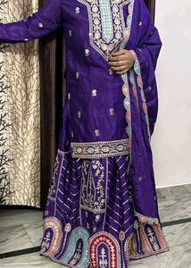(XL) Kashvi Sensational Women Sharara Set .