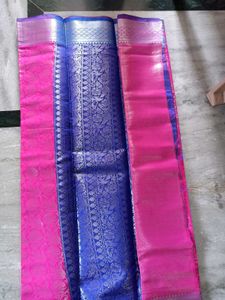 Pink Banarasi Silk Saree