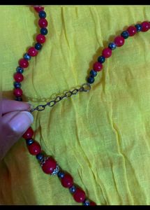 Necklace Red Color