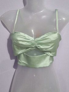 FOREVER 21 SILK TOP