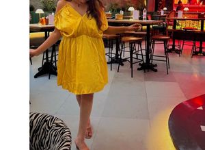 Short Satin Dress